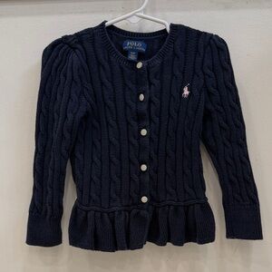 Polo by Ralph Lauren Navy Blue Kids Sweater